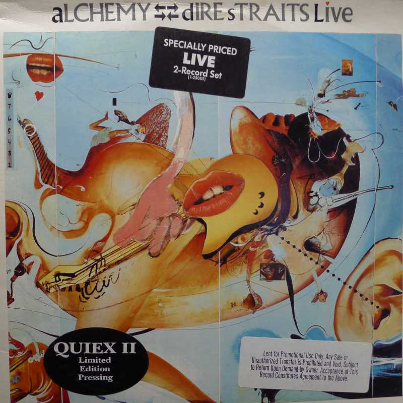 Dire Straits, Live Alchemy,  2LP  PROMO 1984 US, Warner Bros Records, płyta winylowa