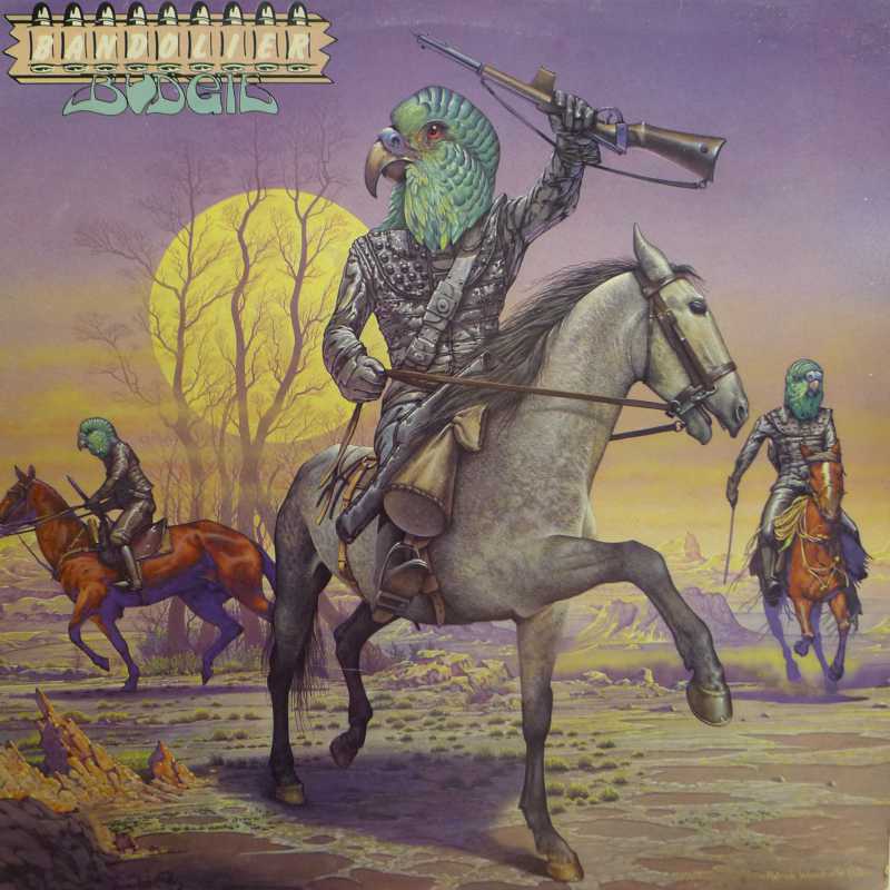 Budgie Bandolier LP 1975 UK, MCA Records, płyta winylowa