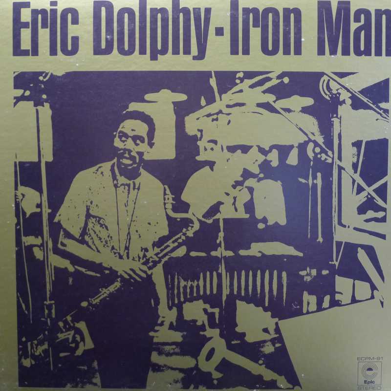 Eric Dolphy, Iron Man, LP 1973 PROMO  Japan, Epic, płyta winylowa