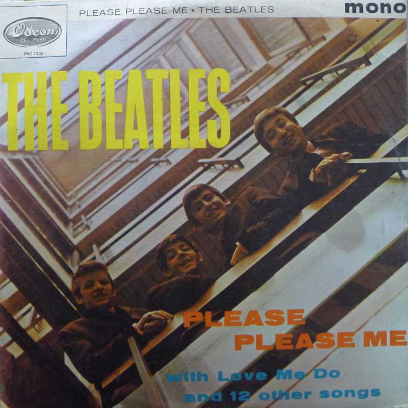 The Beatles, Please Please Me, LP lata 70 te Peru, Odeon, płyta winylowa