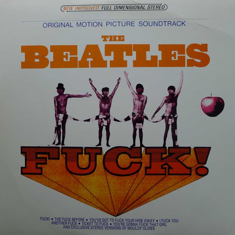 The Beatles, Fuck!, Soundtrack, 2LP 1988 Australia Bootleg, Sapcor, płyta winylowa