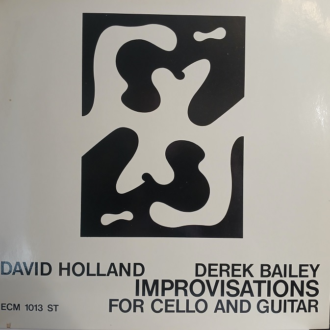 David Holland / Derek Bailey – Improvisations For Cello And Guitar LP Germany ECM 1971, płyta winylowa jazz