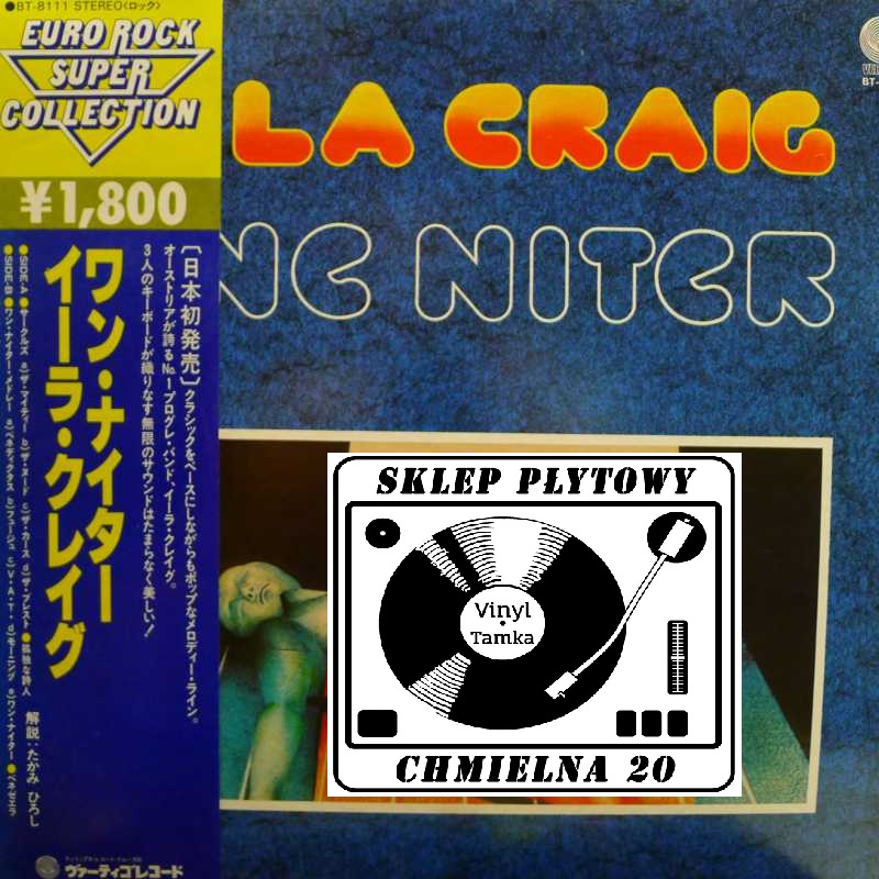 Eela Craig, One Niter, LP 1979 Japan, Vertigo, krautrock, płyta winylowa