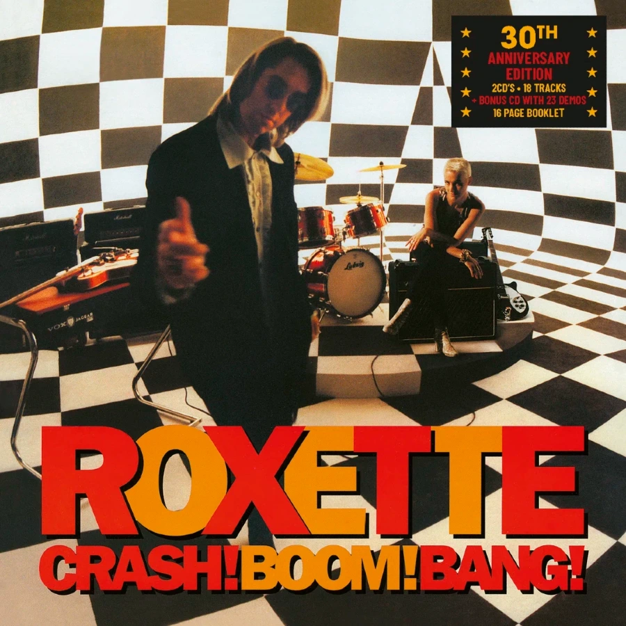 Roxette, Crash! Boom! Bang! 30th Anniversary 2LP White/Black