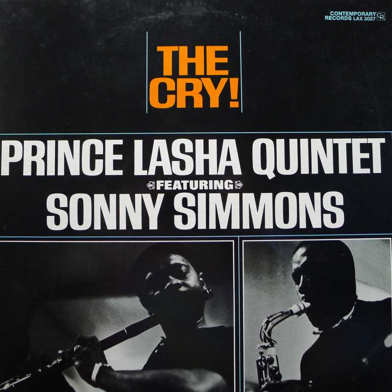 Prince Lasha Quintet featuring Sonny Simmons, The Cry!, LP 1975 Japan,  Contenporary Records, płyta winylowa