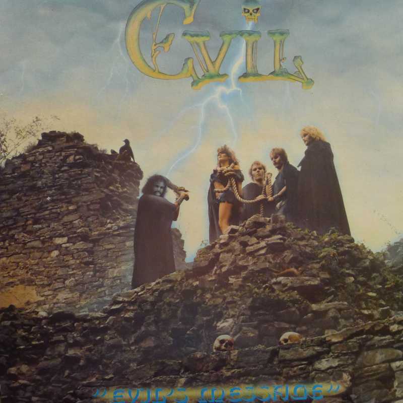Evil, Evil's Message, 12" 45rpm 1984 Holland, Rave On Records, płyta winylowa