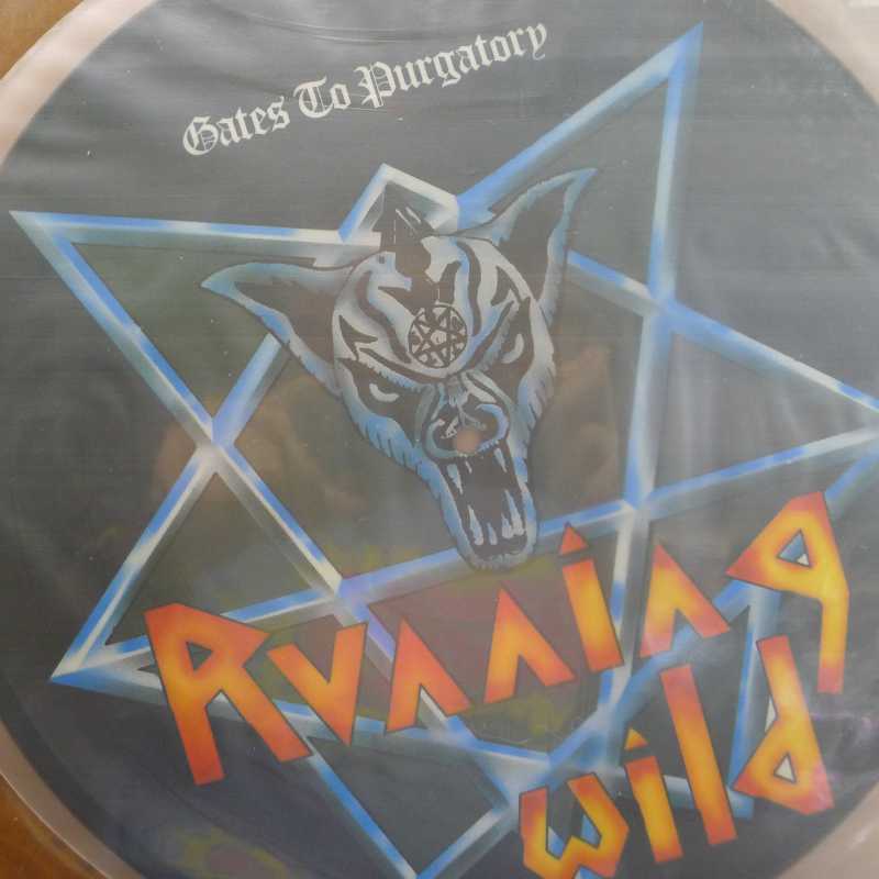 Running Wild, Gates To Purgatory, LP rare picture disc 1984 Germany, Noise, płyta winylowa