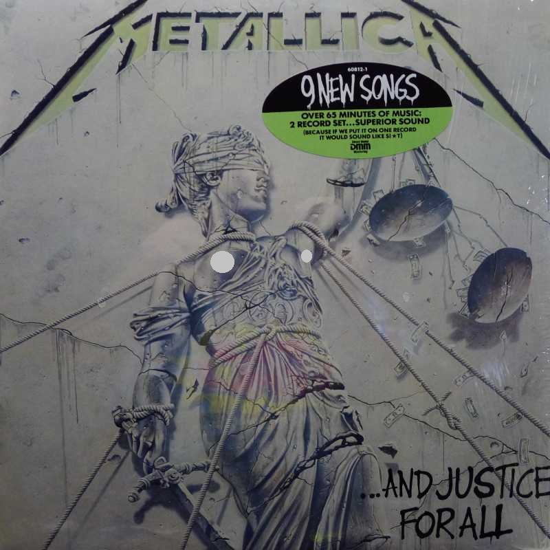 Metallica, ... And Justice For All, LP 1988 US, Elektra, płyta winylowa