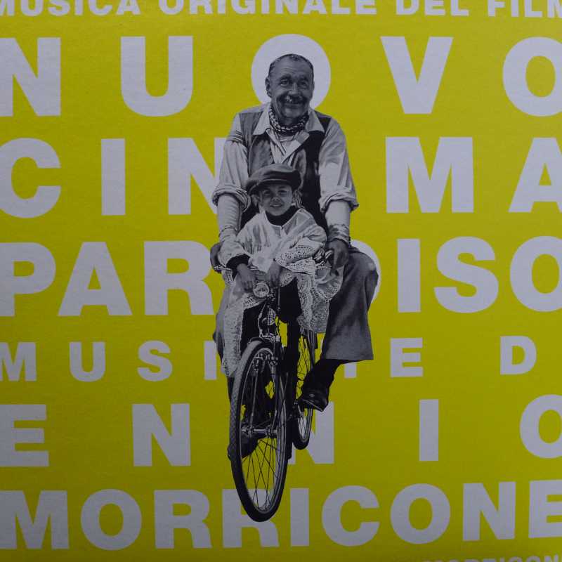 Ennio Morricone, Nuovo Cinema Paradiso, Musica Originale del Film, LP 2000 Japan,  Volcano, płyta winylowa