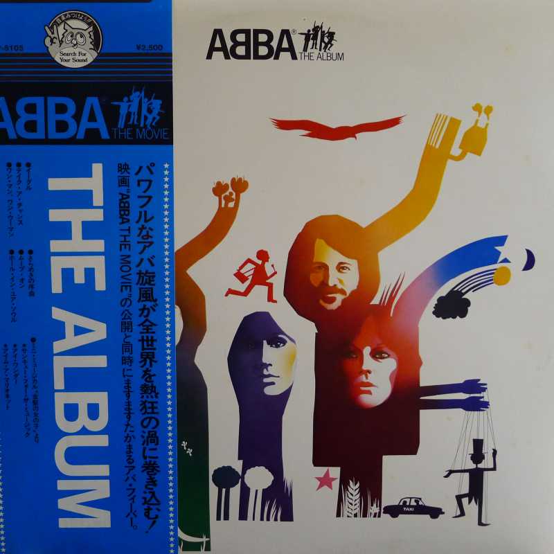 Abba, The Album, LP 1978 Japan, Discomate, płyta winylowa