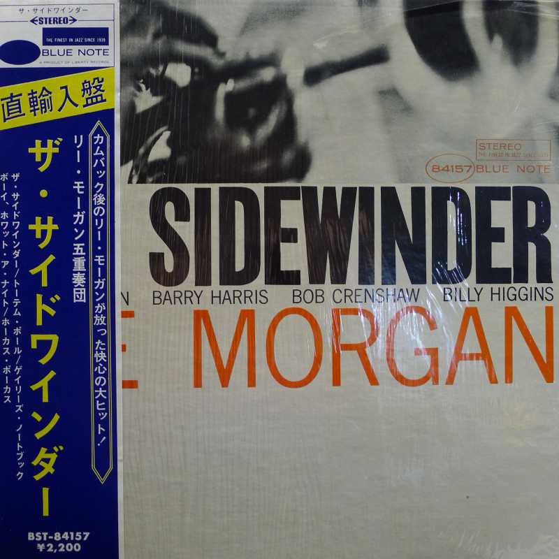 Lee Morgan, The Sidewinder, LP 1968 Japan, Blue Note, płyta winylowa 