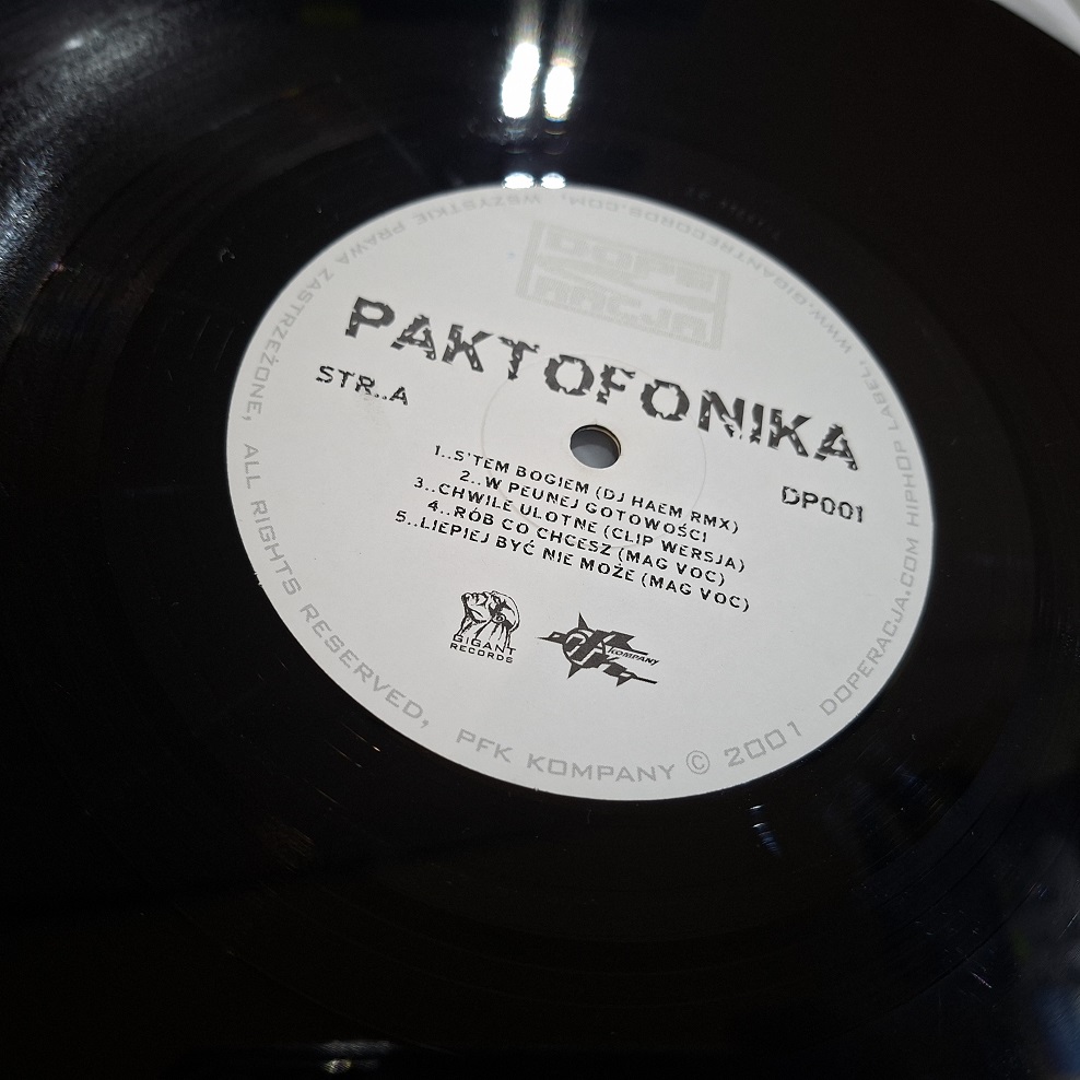 Paktofonika Jestem Bogiem EP 2001