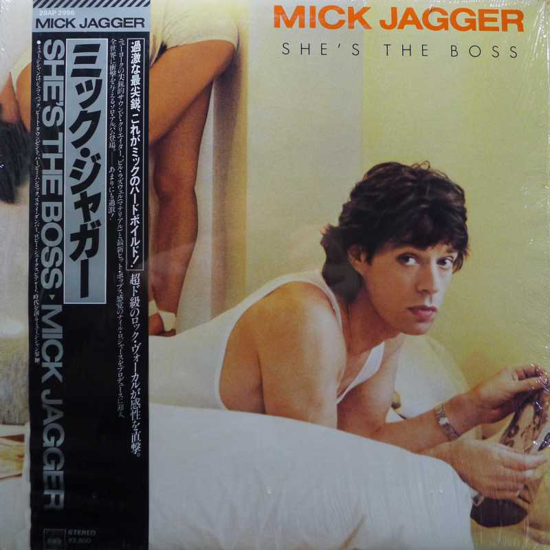 Mick Jagger,  She's The Boss, LP 1985 Japan, CBS/Sony, płyta winylowa