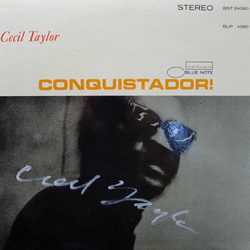Cecil Taylor, Conquistador!, LP 1984 Japan, Blue Note, autograf, płyta winylowa