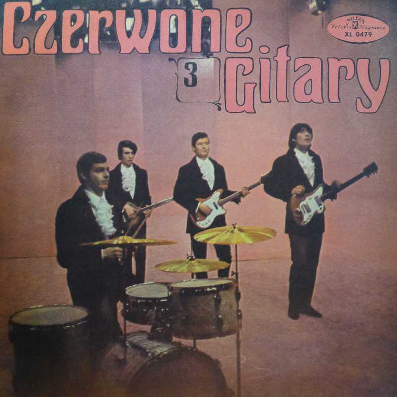 Czerwone Gitary, Czerwone Gitary 3, LP 1968 PL, Polskie Nagrania Muza mono, płyta winylowa