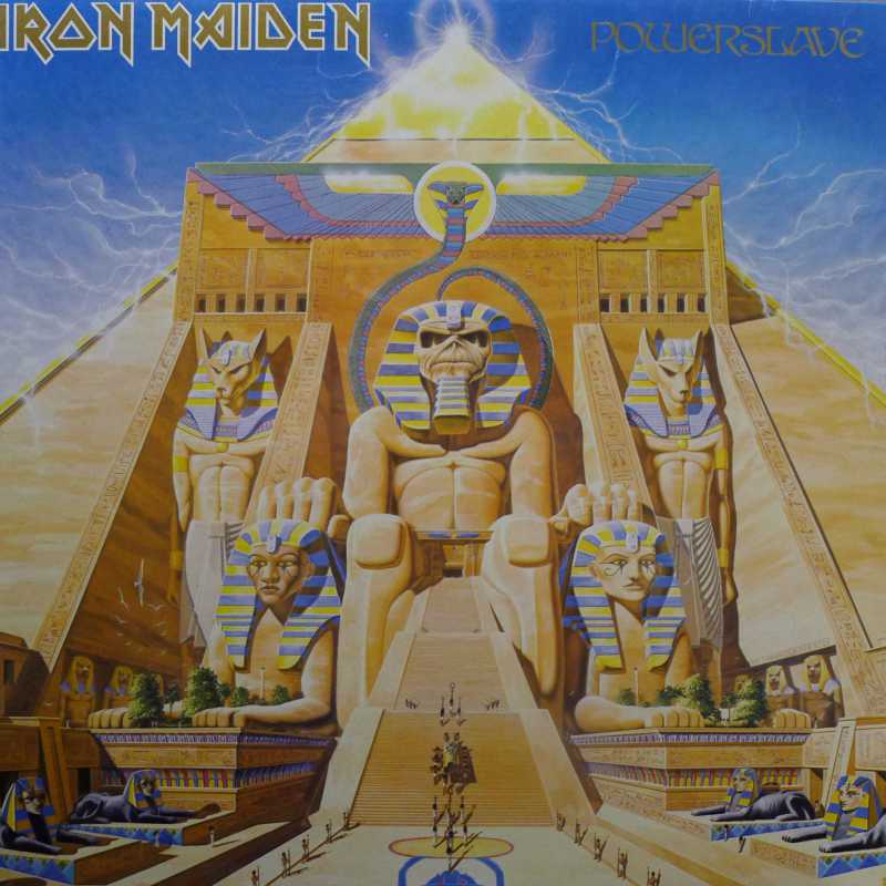 Iron Maiden, Powerslave, LP 1984 Germany,  EMI, płyta winylowa