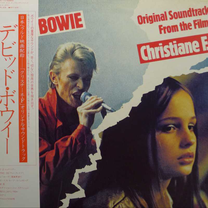 David Bowie, Original Soundtrack From The Film Christiane F., LP 1982 Japan, RCA, plyta winylowa