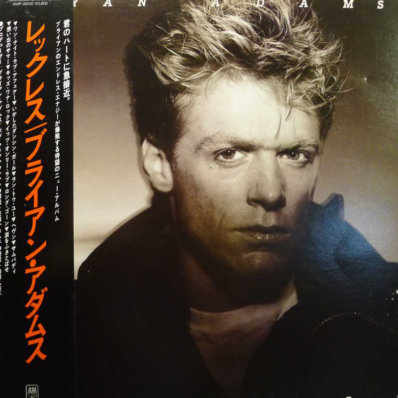 Bryan Adams, Reckless, LP 1984 Japan, AM Records, płyta winylowa