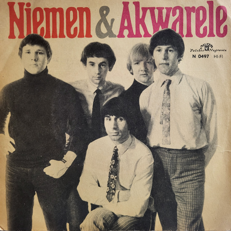 Czesław Niemen & Akwarele, Dziwny jest ten świat / Jaki kolor wybrać chcesz 7" EP, 1967, Polskie Nagrania Muza, płyta winylowa